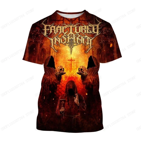 Metal Rock Band Sepultura 3D Print T-Shirts Men Fashion O-Neck Short Sleeve Sports Tops Tees Women Tshirt Street Clothing