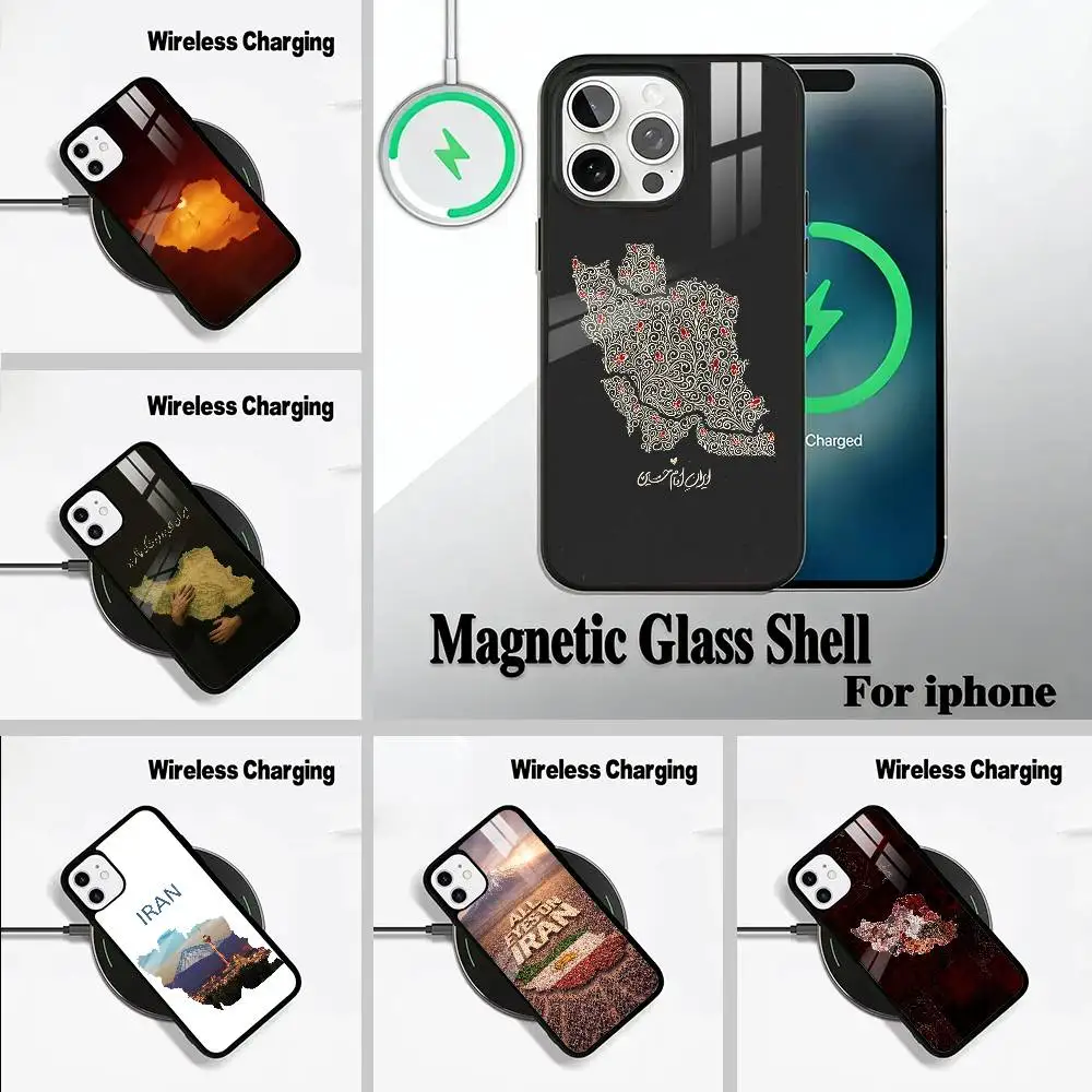 

Map- of -Iran- Image For IPhone17 16 15 14 13 12 11 Plus Pro Max Plus Wireless Charger Phone Case