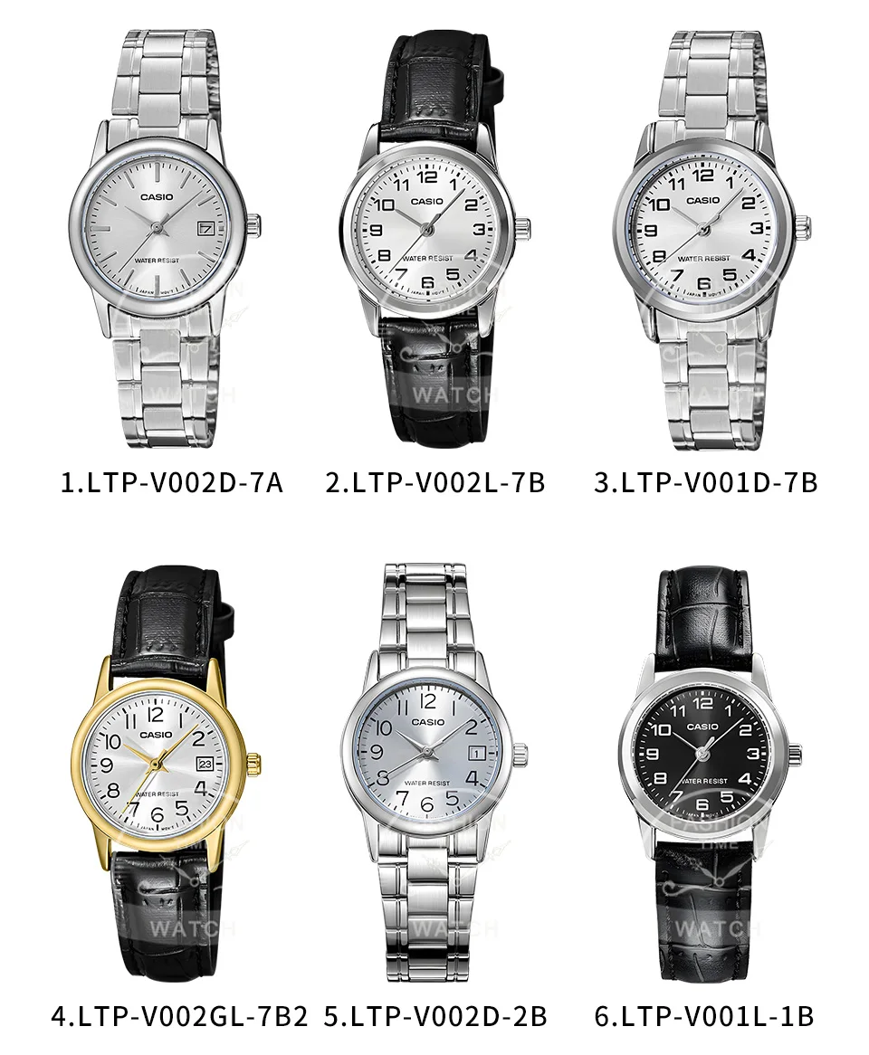 Casio Watch Women Watches Simple Pointer Quartz Watch Fashions Style New for 2025