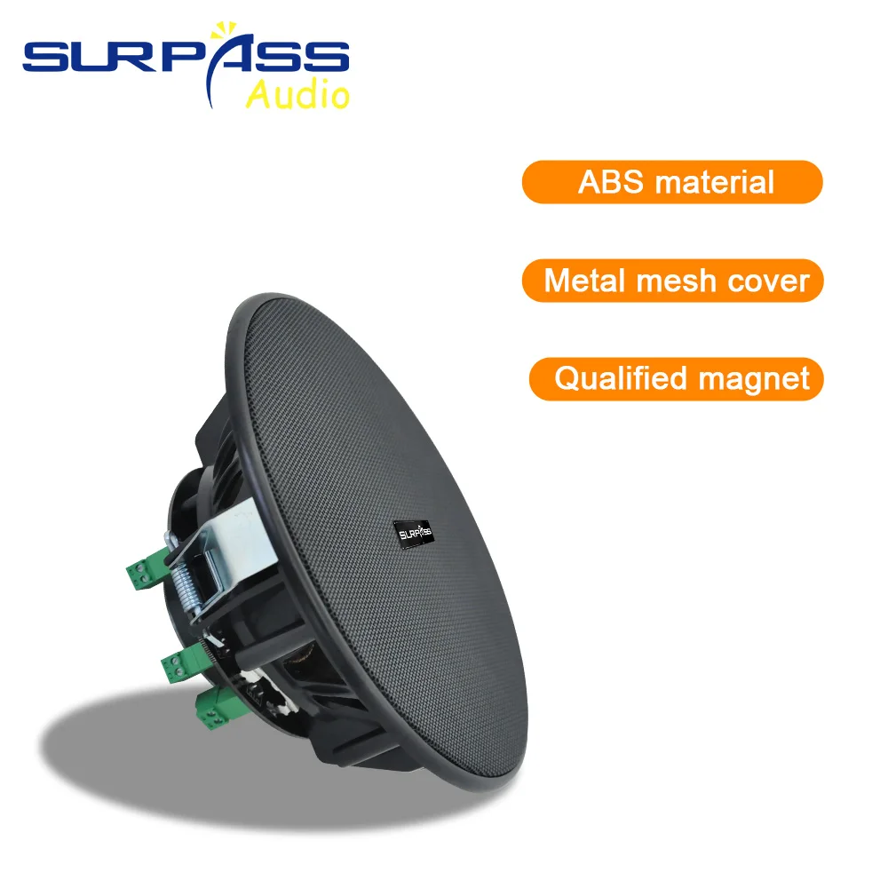 Sistema de áudio Superpass Multi Room, amplificador de parede com 4 alto-falantes ativos Blue-Tooth para Home Theater, Tuya WiFi, 7"