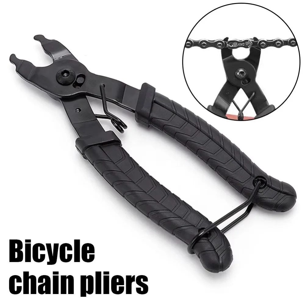 Portable Cycling Chain Clamp Up Multi Link Plier with Hook Bicycle Chain Repair Tool Bicycle Pliers Bike Chain Opener Pliers