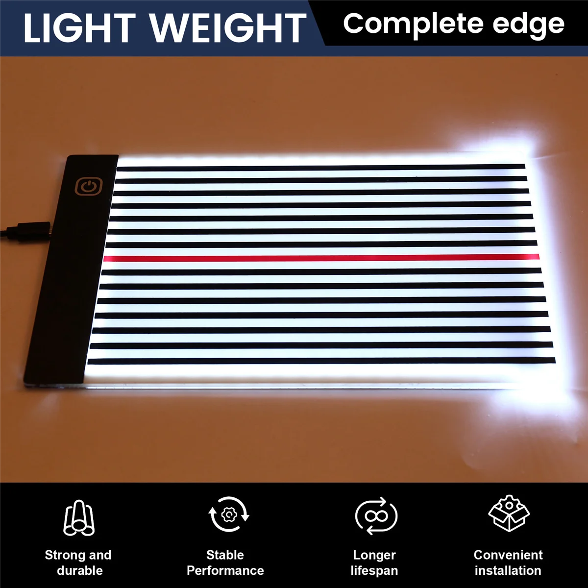 【Exclusive-Deal!】Usb Plug in Dent Repair LED Light Car Dent Repair Tools Dent Removal Reflectors Three Speed Car Repair Lights