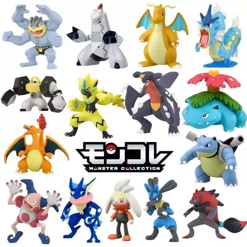 Новый оригинальный набор фигурок Pokémon Dynamax Charizard & Gigantamax Greninja — модели Gen 8/9 Mega Evolution, игрушки в подарок ребенку