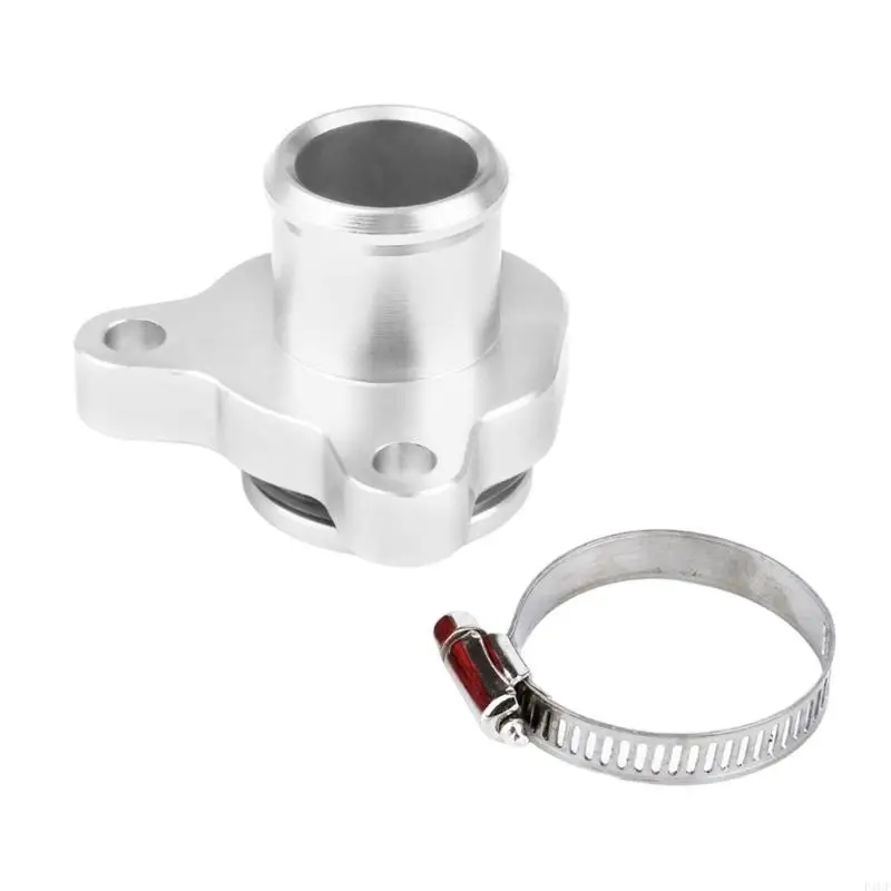 F1CF Car Strength Vehicle Hose Attachment Aluminum Coolant Hose Fitting Water Hose Joint Adapter with Clamp for 335i
