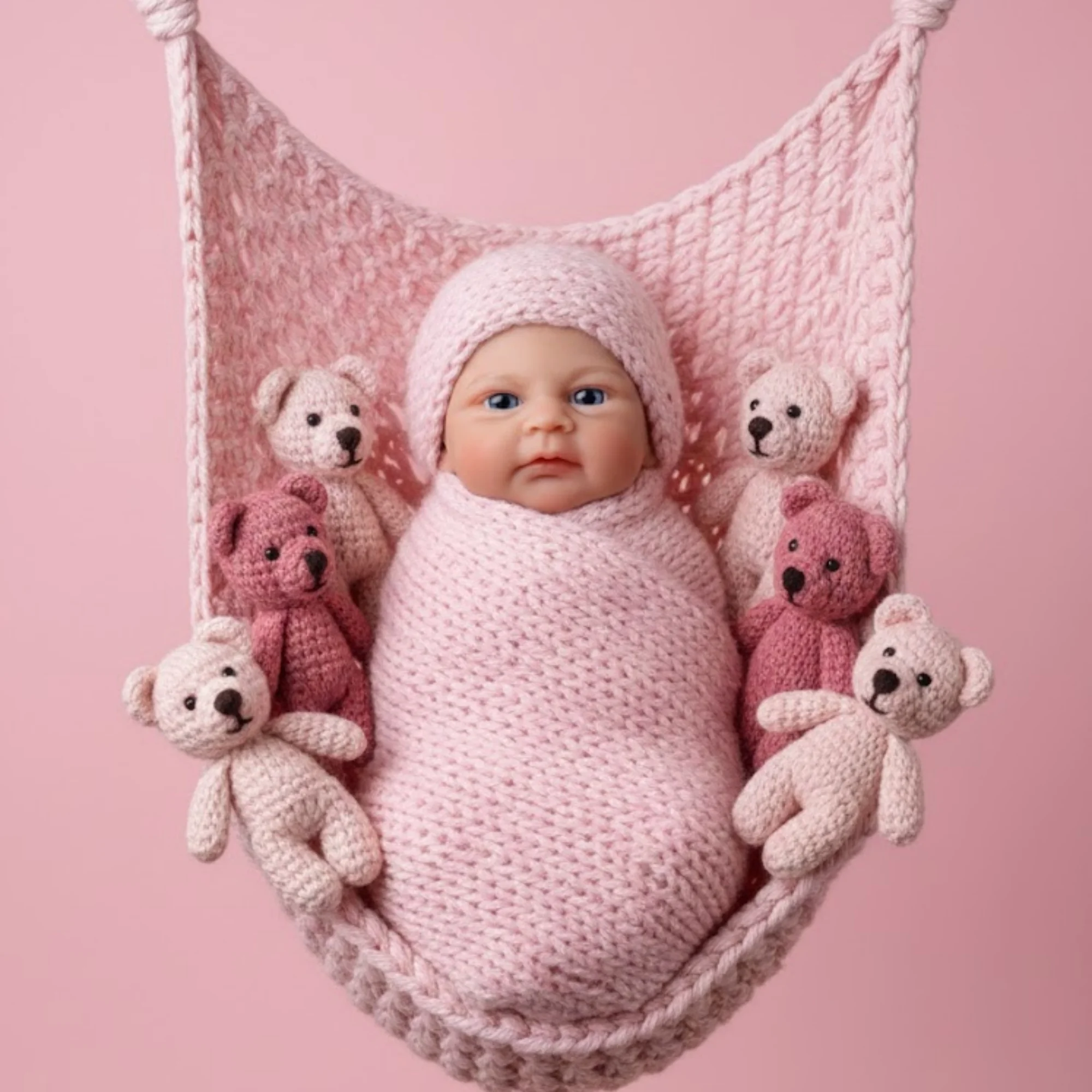 

AnjoDoll Silicone Reborn Dolls 13Inch Open Mouth Painted Newborn Baby Boy/Girl Dolls reborn de silicone real cuerpo