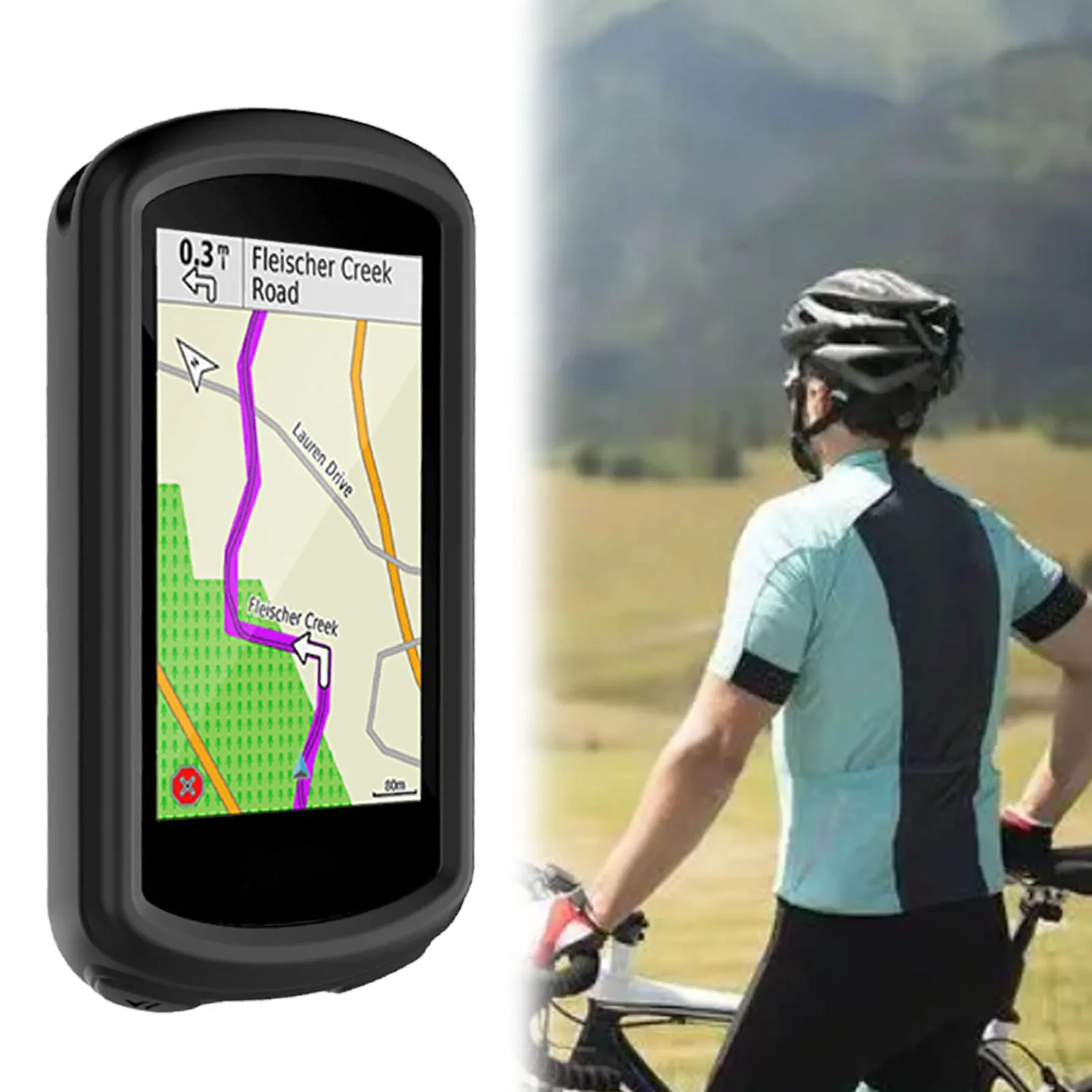 Силиконовый защитный чехол-накладка, аксессуары, Совместимый Чехол с велосипедным GPS и секундомером jiamer Edge1030 /1030