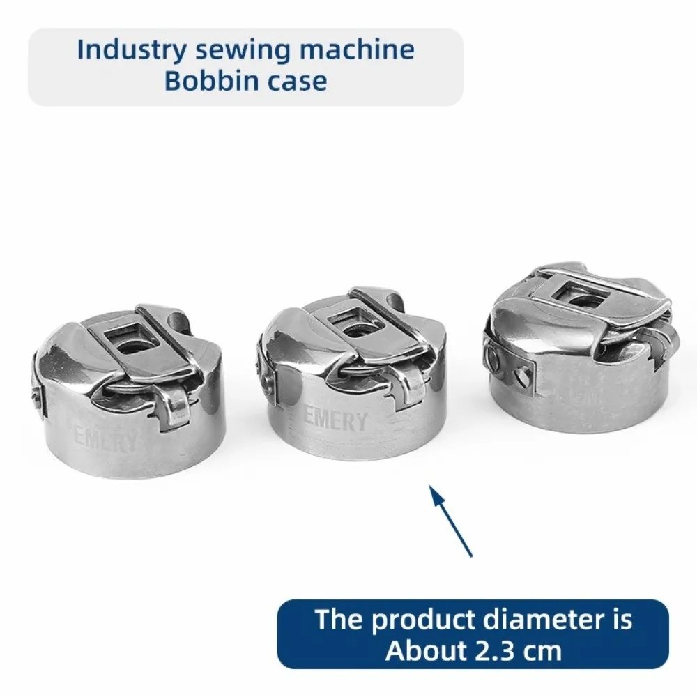 

Стальной промышленный чехол для шпульки для швейной машины, серебряный старый педальный чехол для швейной машины, аксессуары для шпульной катушки, швейные инструменты
