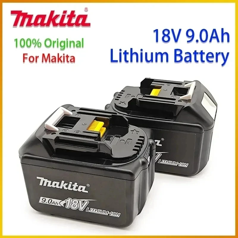 

New Makita 18V 9.0Ah Battery BL1830 BL1830B BL1840 BL1840B BL1850 BL1850B Rechargeable Battery Indicator LED