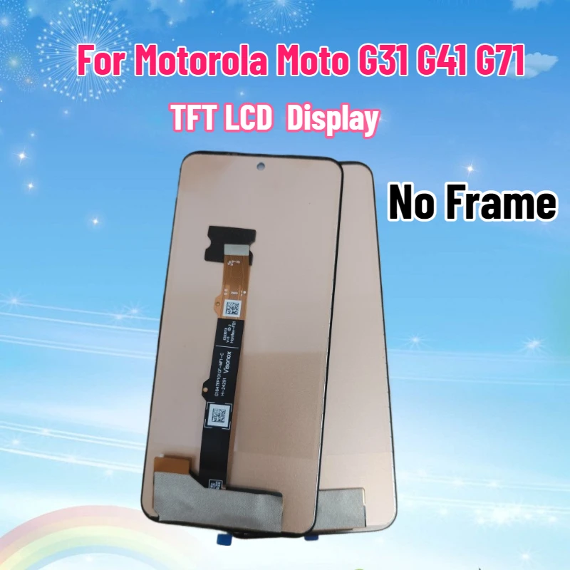 

TFT LCD Display for Motorola Moto G31 G41 G71 LCD Display Touch Screen Digitizer Assembly Moto G41 Screen Replacement Parts