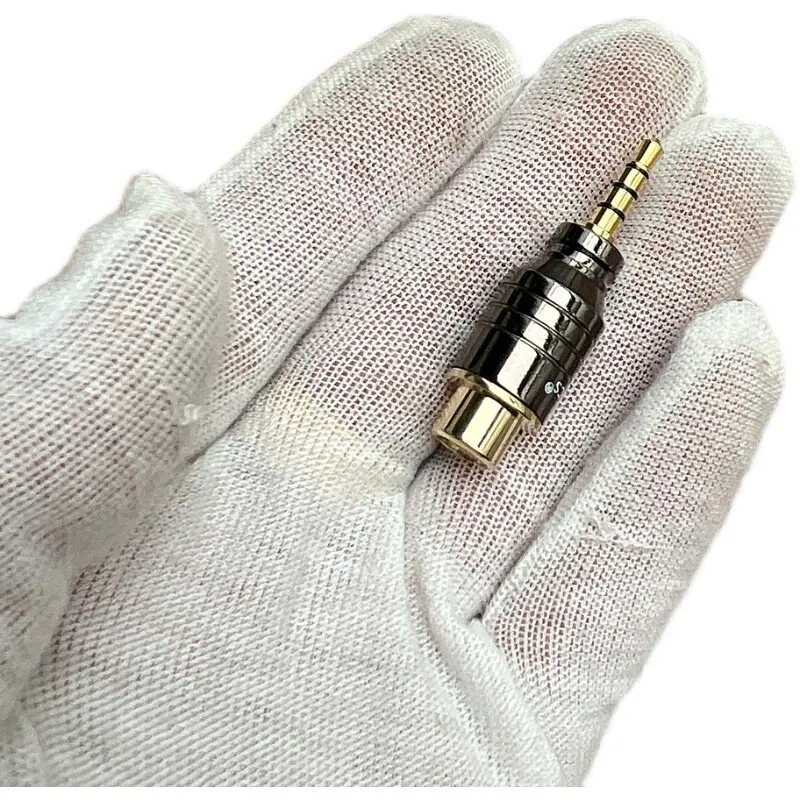 RCA Female To 3.5mm SPDIF Coaxial Connector TempoTec v3-d to Digital Audio Player HiFi Portable Pure Digital Turntable Adapter