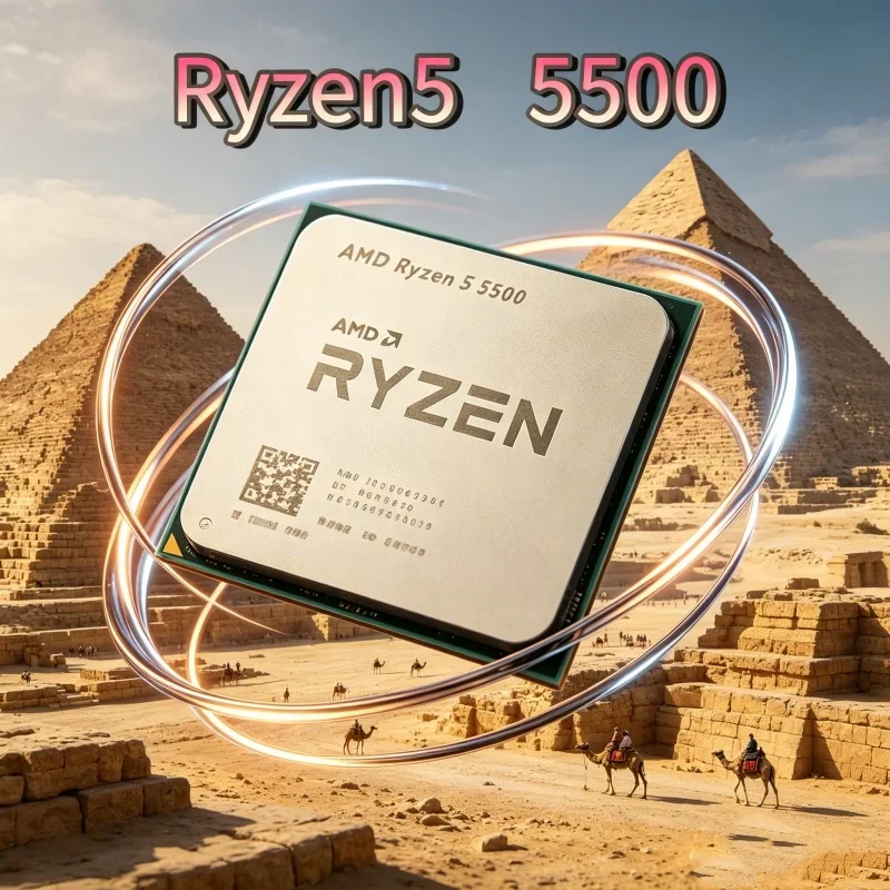 

Prudent Disengaged AMD Gaming Desktop CPU Ryzen 5 5500 R5 5500 6-Core 12-Thread 4.2 GHz Socket AM4 Without Package