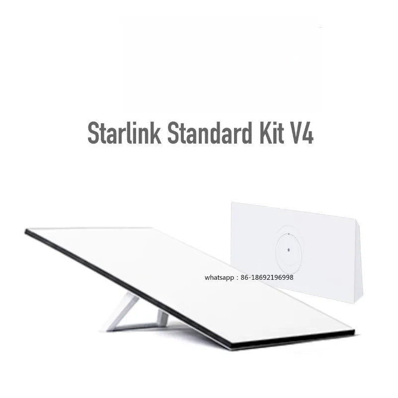 SpaceX-Starlink Standard Kit V4 Gen 3 Standard Kit High-Speed Low-Latency Internet Satellite Dish Router Wi-Fi 6 WiFi full Kit