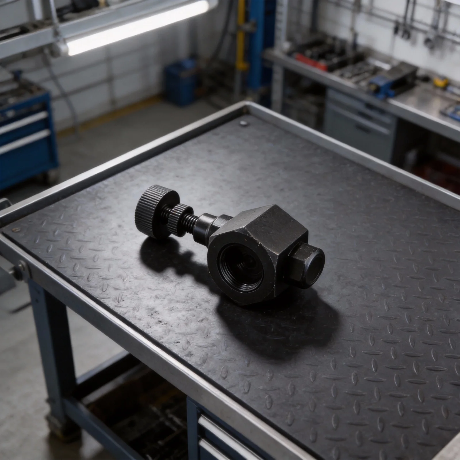 Hydraulic Throttle Check Valve with One Way Function - Carbon Steel Body Rated Up to 3000 PSI for Water Oil and Gas