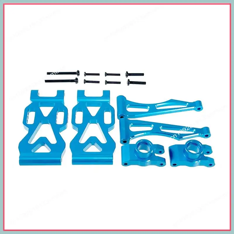 N94R المعادن الخلفية صعودا وهبوطا Sway الأسلحة (L/R) مجموعة إكسسوارات قطع غيار ل SCY 1/16 عالية السرعة التحكم عن بعد الأزرق