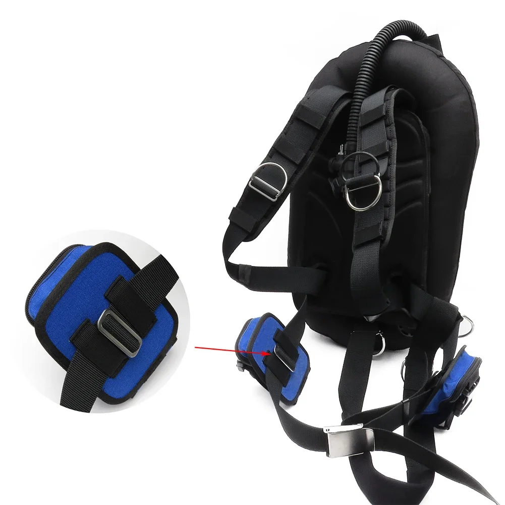 Tool Scuba Gear Bag Spare Weight Belt 1 Pair Diving Diver Holder Pocket Replacement 1000D Nylon 15.5*12*4.5cm 5LBS Diving