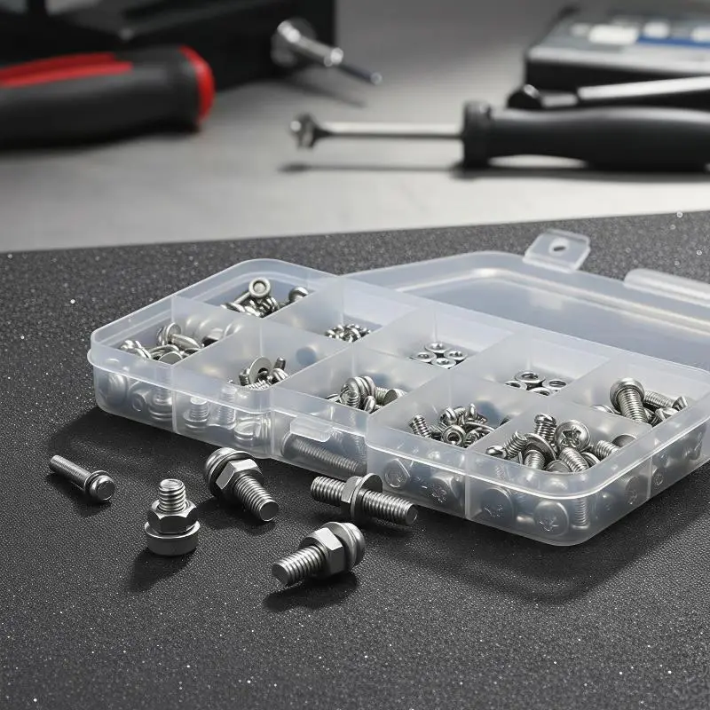 Hex Nuts And Bolt Set - 380 Pieces/120 Pieces, Durable M2 - M5 Metric Size, Universal Hardware Kit For DIY Projects And Repairs