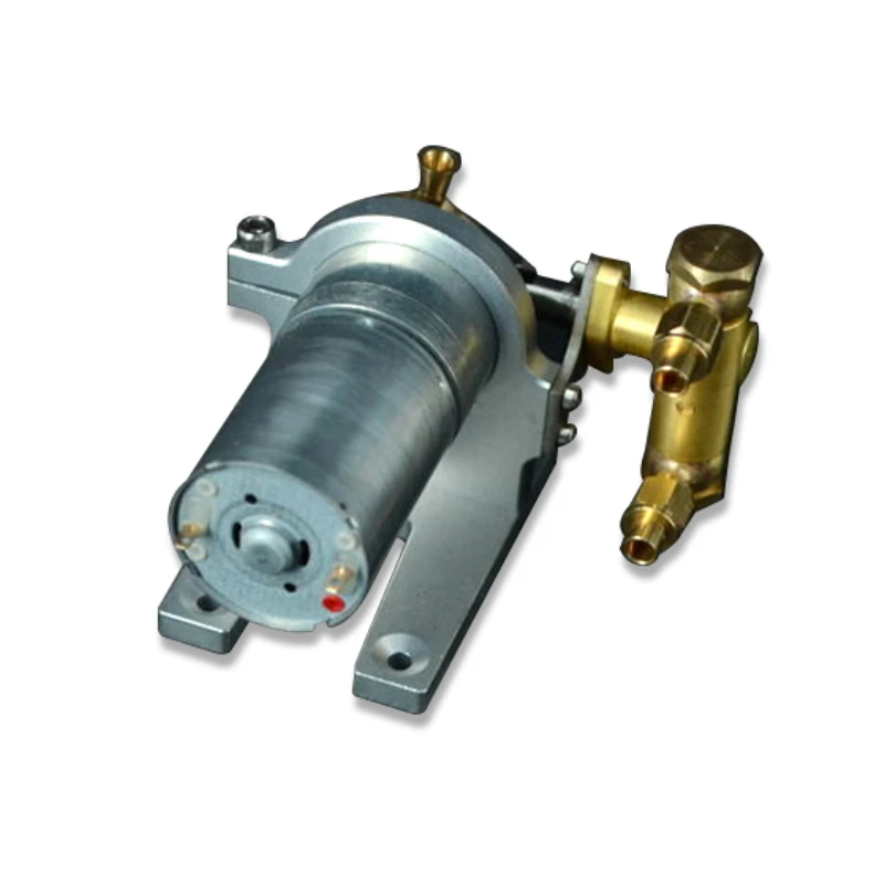 Brass Steam Boiler Water Pump 6V Electric Pump Stainless High Speed Rotation Suitable for Steam Boiler Experimental Toys M11