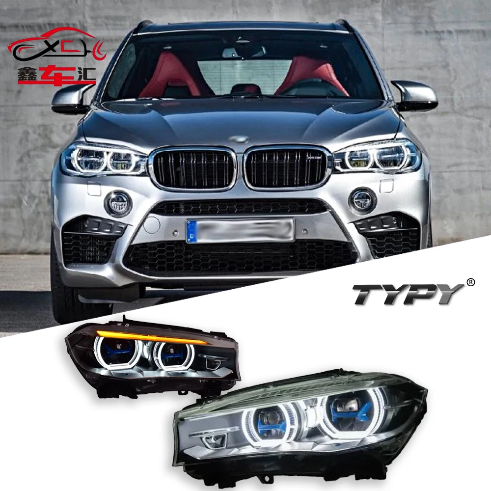 

Car Lights For BMW X5 F15 X6 F16 Headlight 2014-2018 Upgrade Modified LED Headlamps Dynamic Turn Signal Lamp DRL Car Accessories
