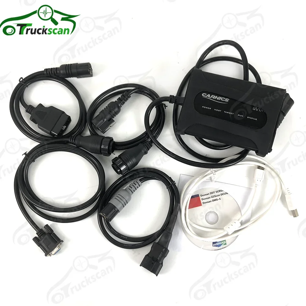 2024 Heavy Duty Diagnostic tool for Doosan Diagnostic Scanner kit uvim Communication Interface Forklift Excavator Loader