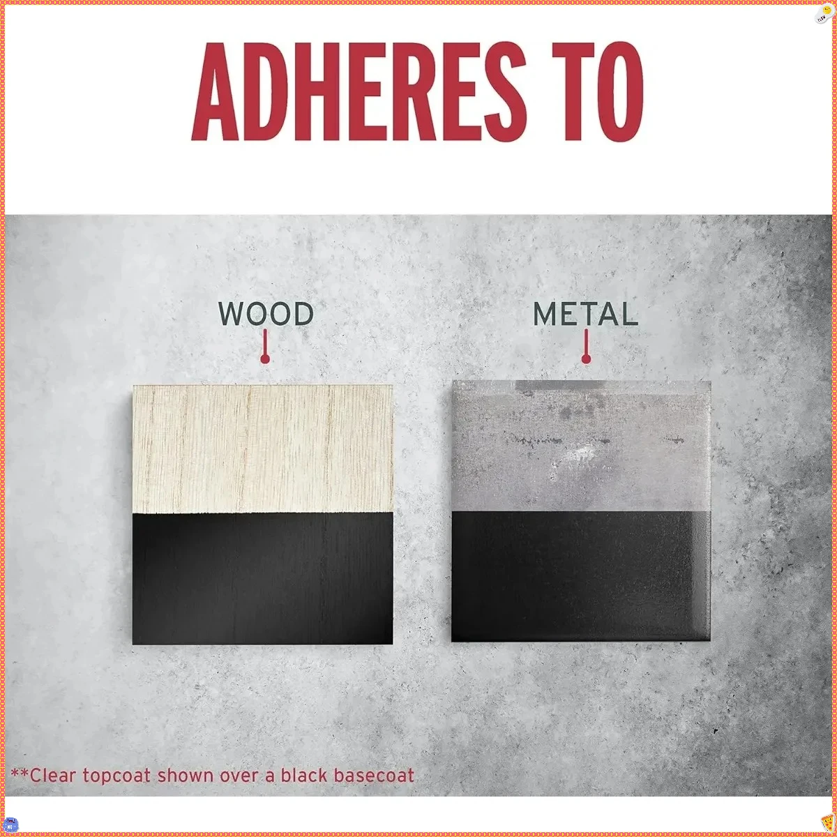 طلاء بخاخ مضاد للصدأ، 12 أونصة، يوفر طلاءً واقًٍا طويلًا مع مقاومة ممتازة للصدأ ولمعان رائعًا.