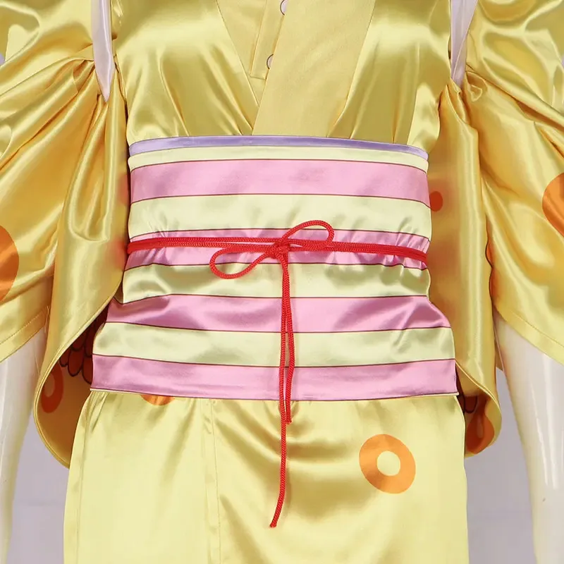 Kikunojo Fantasty-Conjunto de kimono de Anime, disfraz de una pieza de Cosplay, disfraz de mujer adulta, ropa de fantasía de Halloween