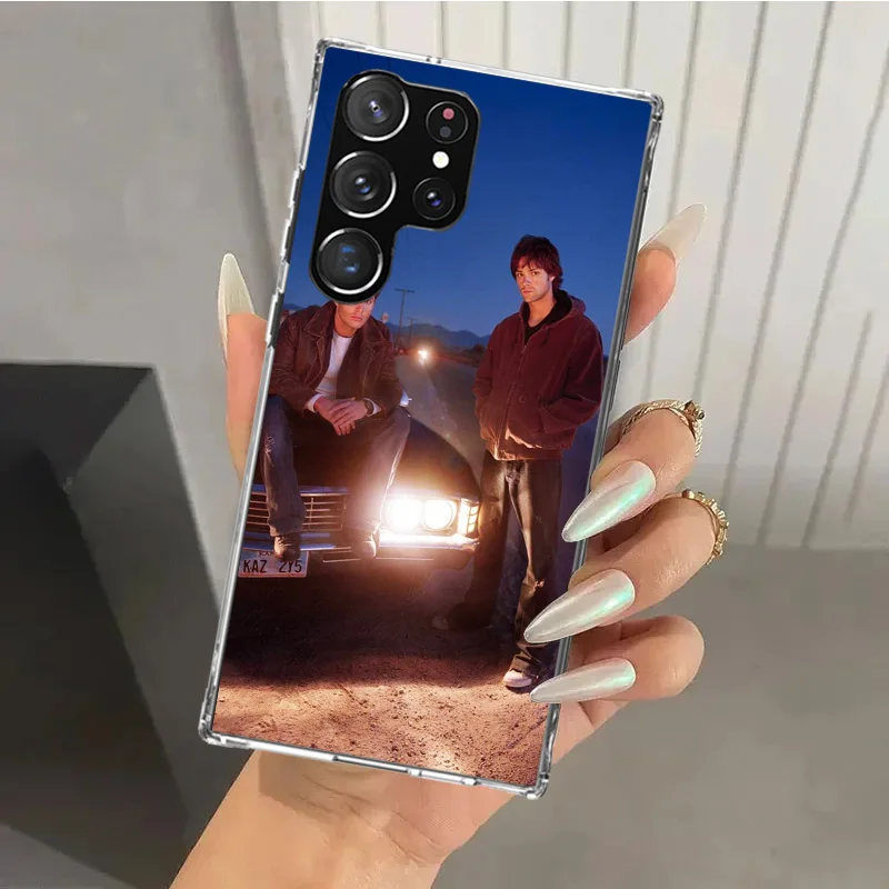 Babaite Supernatural SPN Dean And Sam Phone Case for Samsung Galaxy S26 S24 S23 Ultra S25 Edge S22 S21 Plus S20 FE + Soft Print  - view 4