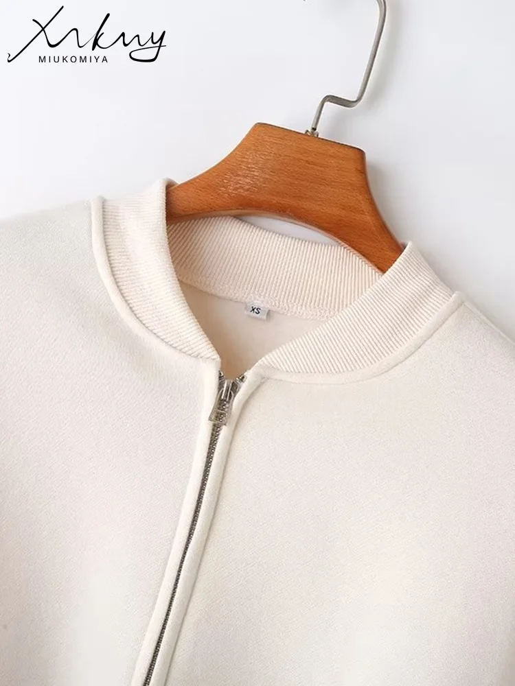 Terno quente para mulheres conjuntos de calças de moletom inverno 2 peças grosso velo zíper jaqueta e calças conjunto feminino veludo agasalho para mulher, terno feminino conjunto, conjuntos de calça