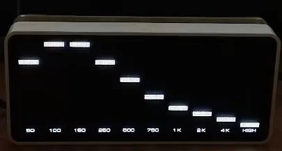 LINK1 AK1016  LED indicator Audio Music spectrum VU Meter Stereo Amplifier Board Adjustable light Speed Board