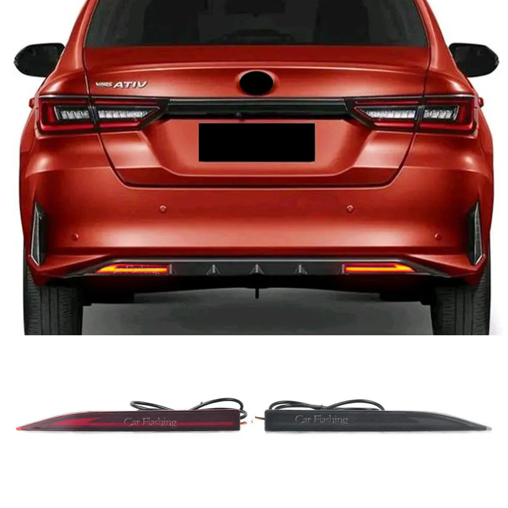 

For Toyota 22-23 Toyota Yaris Vios LED rear bumper turn signals