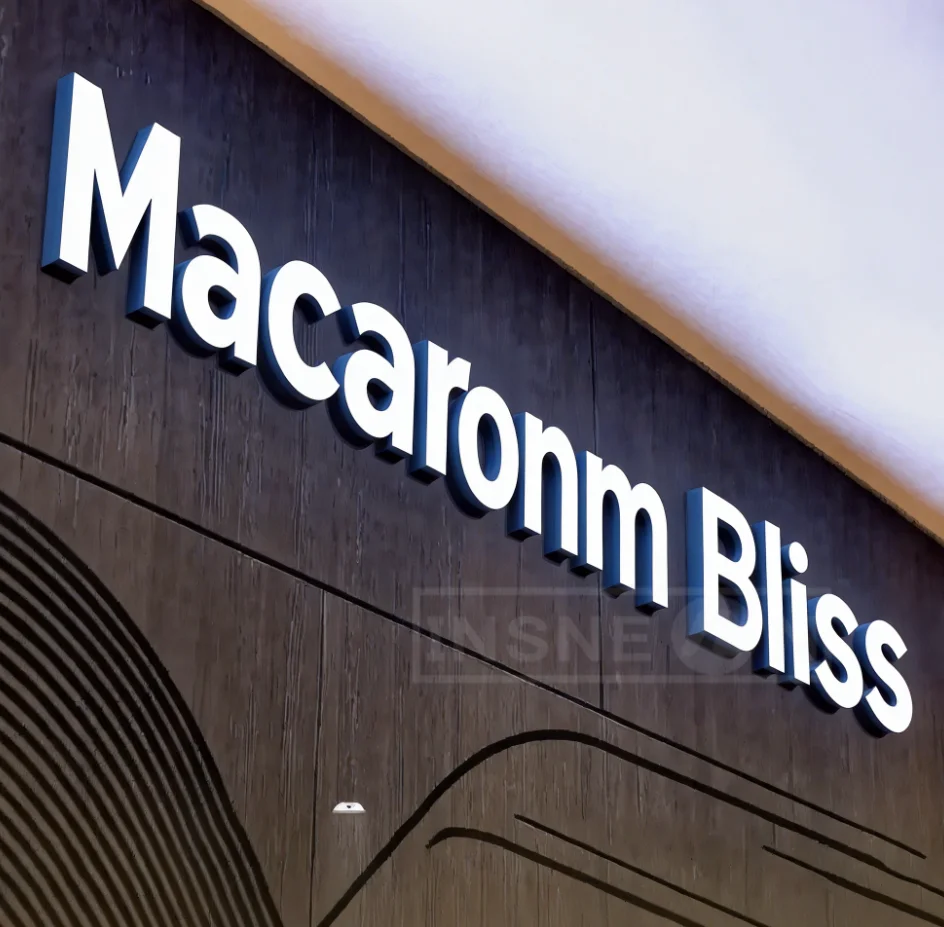 Sign Business Advertising Light Letter Custom Neon Logo Wall 3d Letters Led Signs Outdoor Businesses Illuminated Poster Luminous