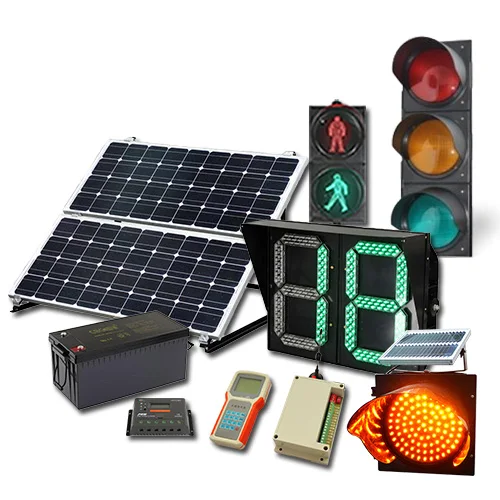 

Manufacturer Customization Various Sizes Solar Traffic Light System Smart Led Road Traffic Lights Control