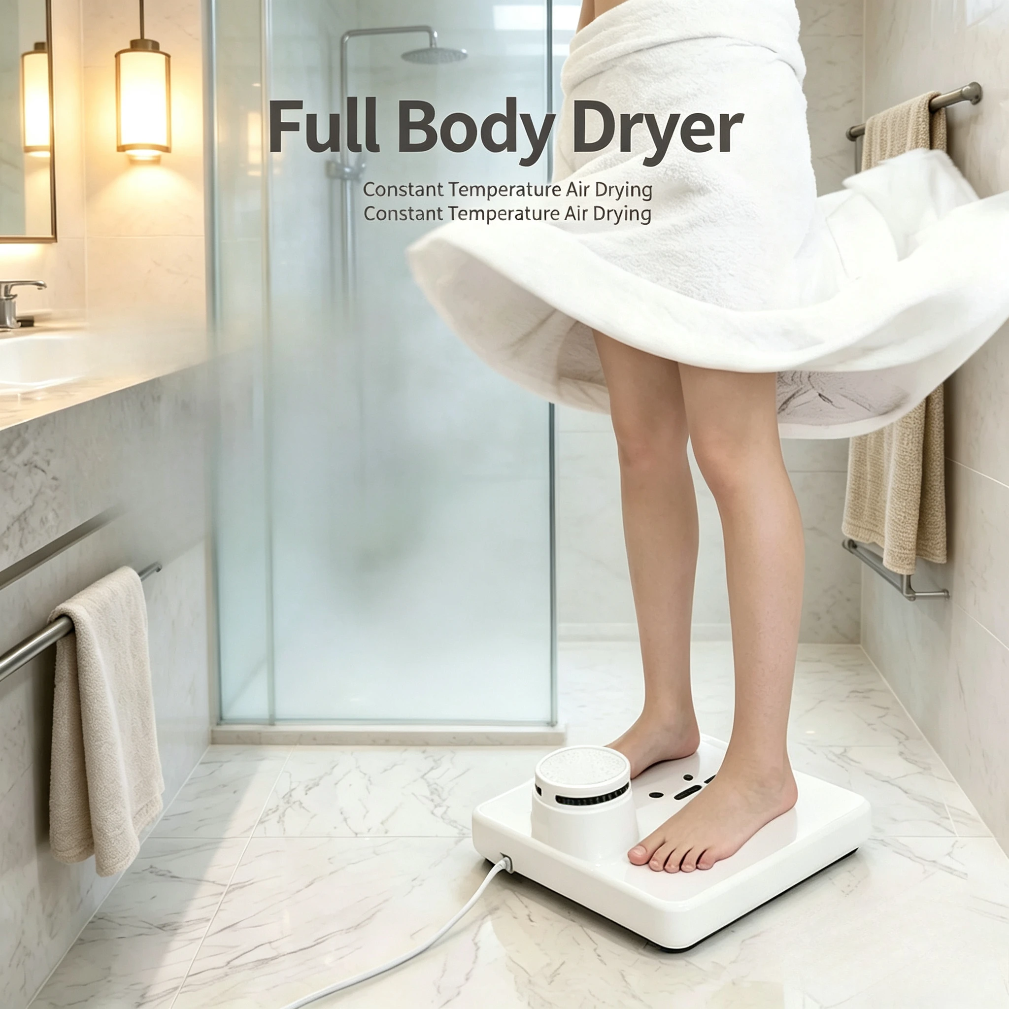 Full Body Dryer After Shower Household Bathroom Constant Temperature Air Dry Body Drying Machine