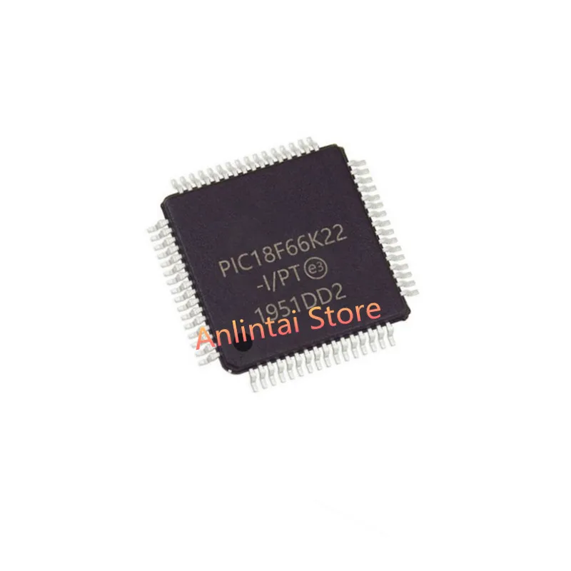 PIC18F66K22-I PIC18F67K22-I /pt/PT PIC18F66K22 IC MCU 8BIT แฟลช64KB 64TQFP