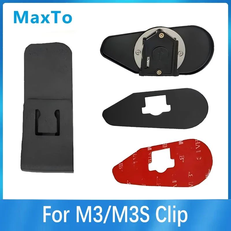 For MAXTO M3/M3S Motorcycle Bluetooth Helmet Headset Maxto M3/M3S Bracket Mount Base Holder Headset Clamp Clip
