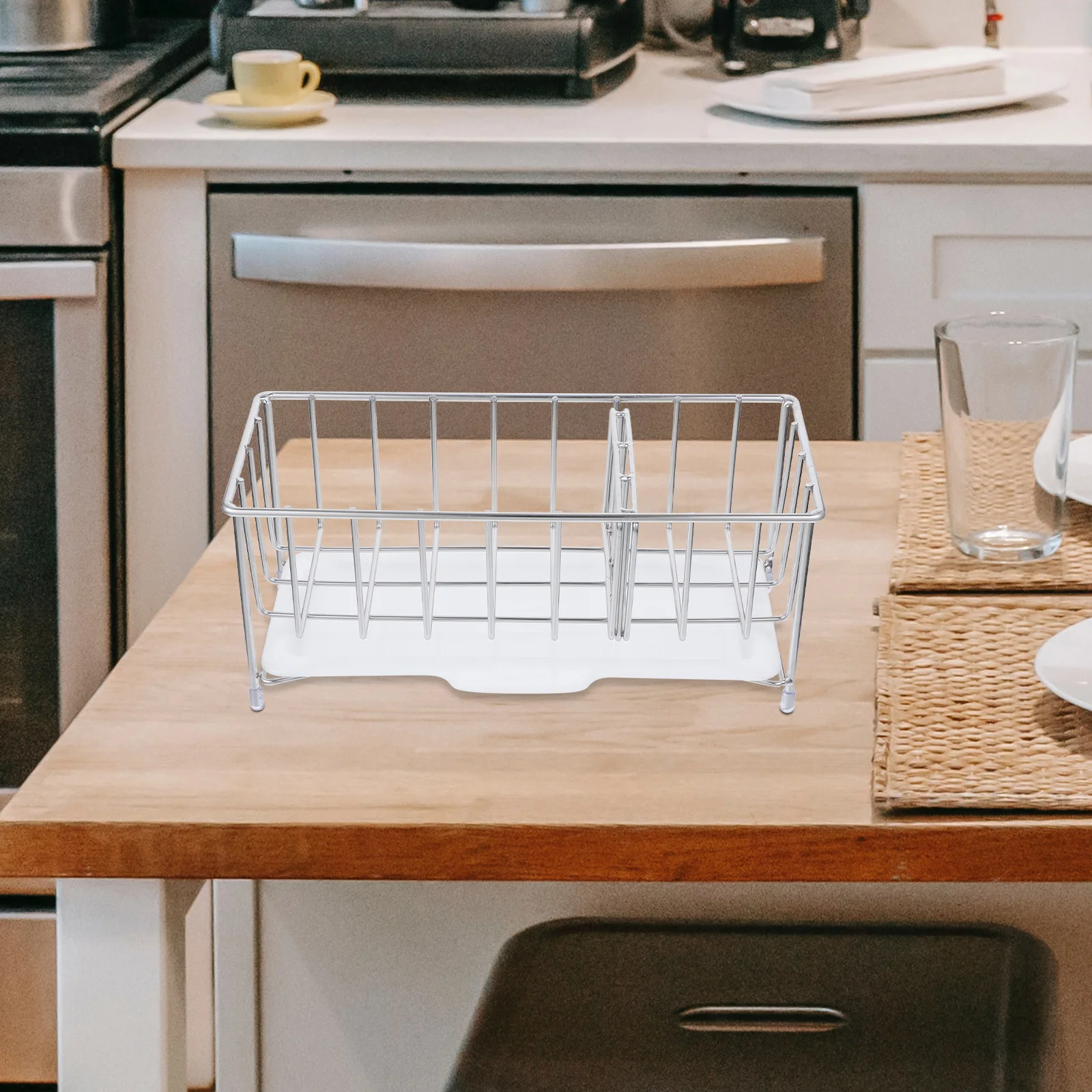 

1Pcs Draining Storage Basket Bathroom Sink Organizer Desktop Rack Easy Clean Ventilated Sponge Holder Kitchen Storage Rack