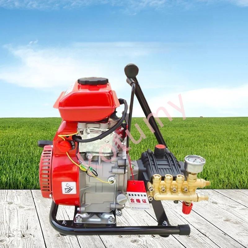 154 Type Sprayer Gasoline Engine High Pressure Pump Petrol Agriculture Sprayer Garden Watering Field Irrigation