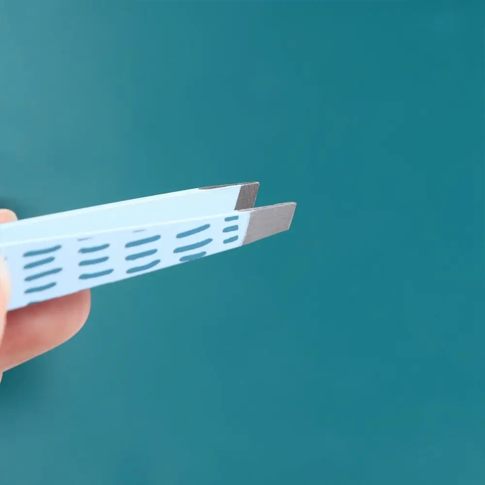 المهنية الكرتون نمط الحاجب الملقط الفولاذ المقاوم للصدأ الحاجب التشذيب الحاجب كليب مقاوم للماء متعددة الوظائف