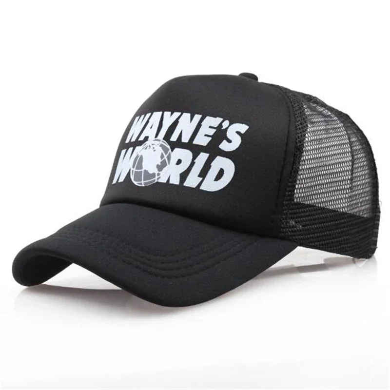 Game Wayne s World cosplay with the main character hat game accessories baseball sunshade hip hop cotton hat