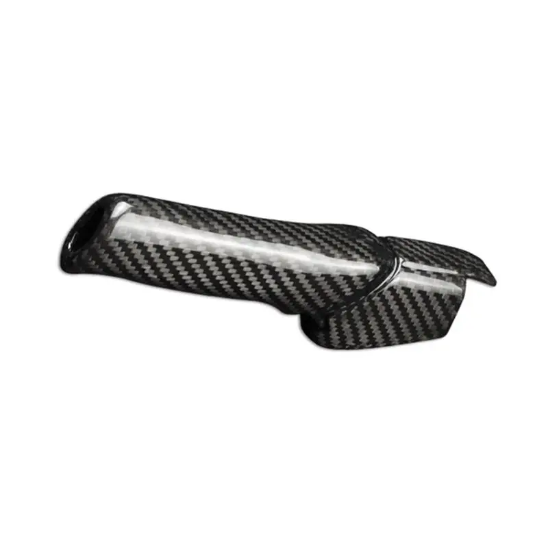 AU65-Real Carbon Fiber For Nissan GTR R35 2008-2021 Hand Brake Handle Cover Auto Handbrake Grip Cover Trim