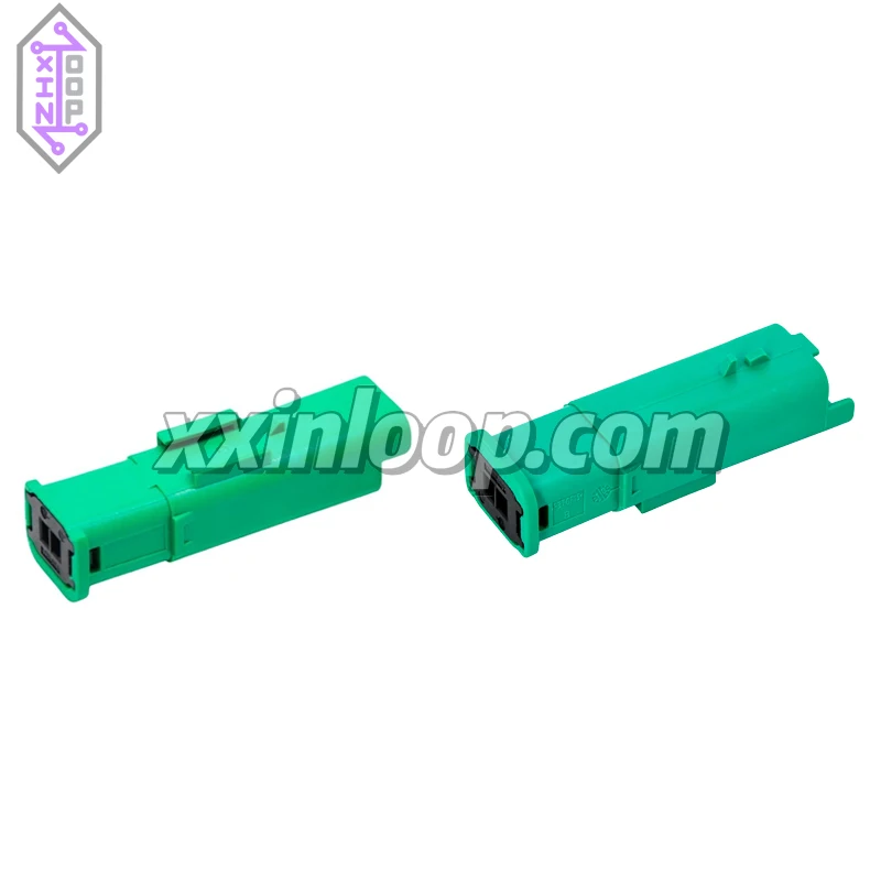 

1801174-5 автомобильный разъем, корпус вилки, штекер, 2-позиционный провод с шагом 3,33 мм, герметичный интерфейс зеленой вкладки