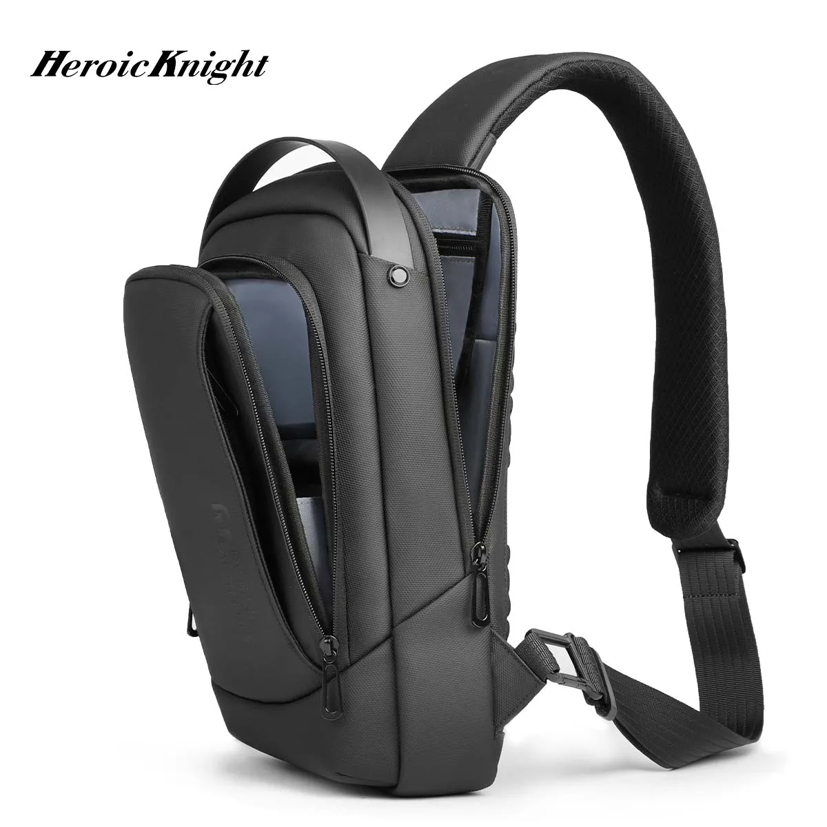 Heroic Knight Multifunctional Chest Bag Waterproof Men Shoulder Messager Bags High Capacity Travel Crossbody Pack Fits 11\