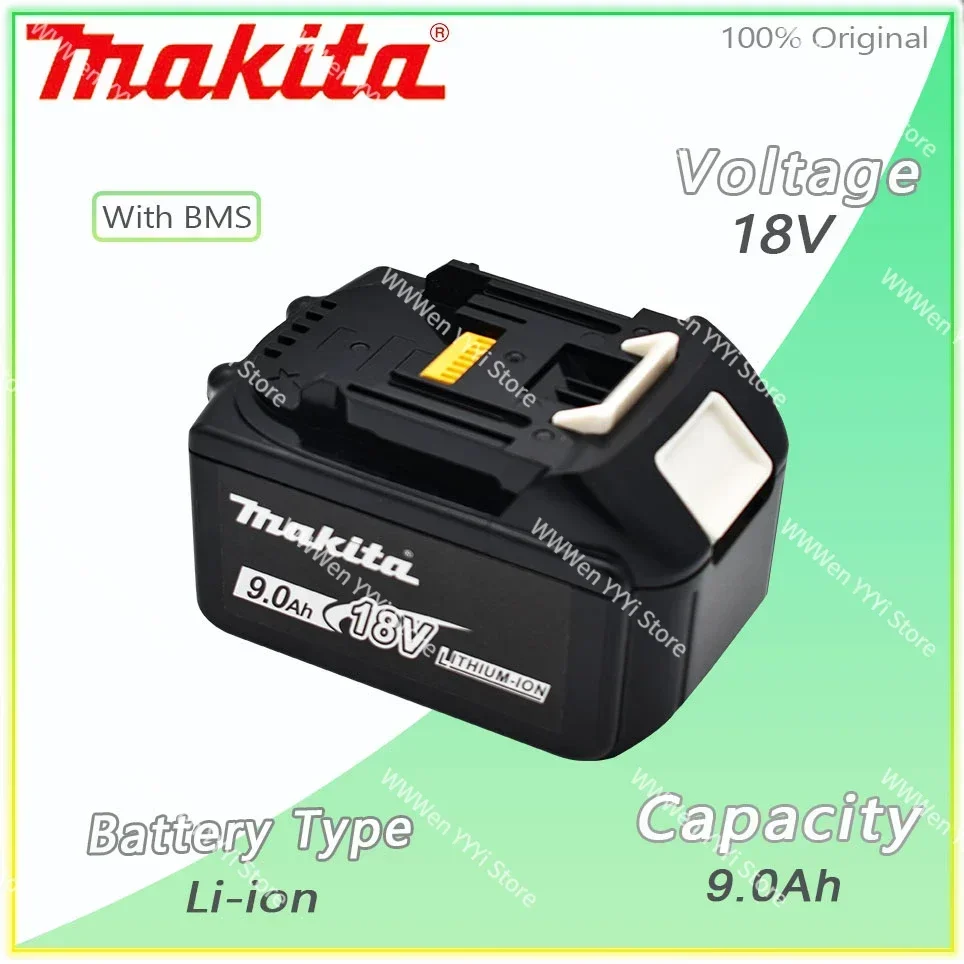 

100% Makita 18 в Ач запасная батарея для BL1830 BL1830B BL1840 BL1840B BL1850 BL1850B аккумуляторная батарея