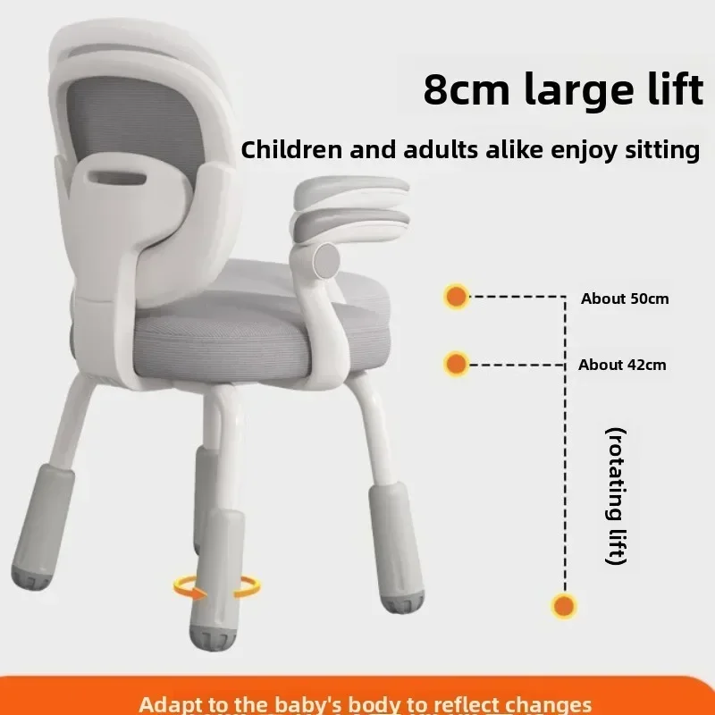 Study Chair Home Primary And Secondary School Students Can Lift And Lower Sedentary Backrest Study Chair Writing Office Chair