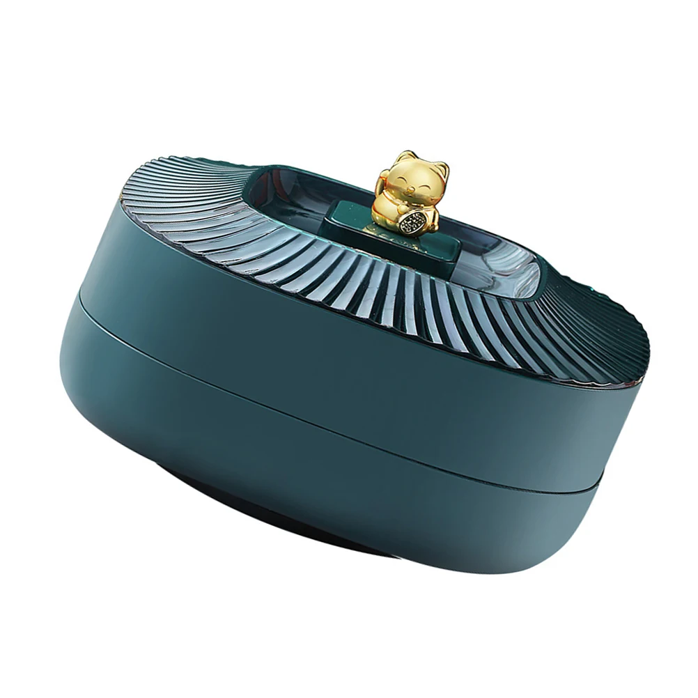 

1pc Double Layer Snack Tray Dried Fruit Plate Decorative Dessert Stand For Wedding Party Christmas Home Kitchen Storage