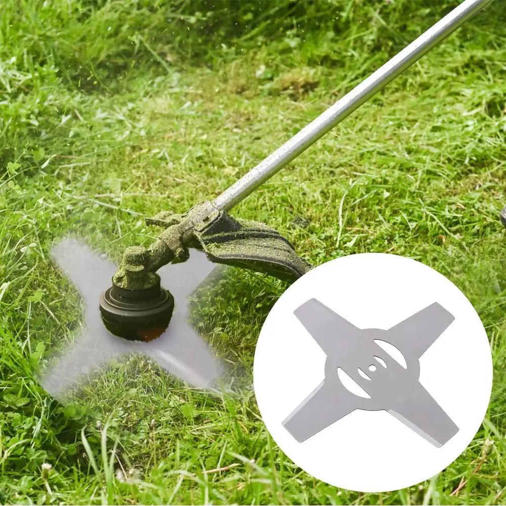 150mm Universal Metal Grass String Trimmer Brushcutter Head Blades 3/4T For Electric Lawn Mower Lawnmower Parts Gardening Tools view 3