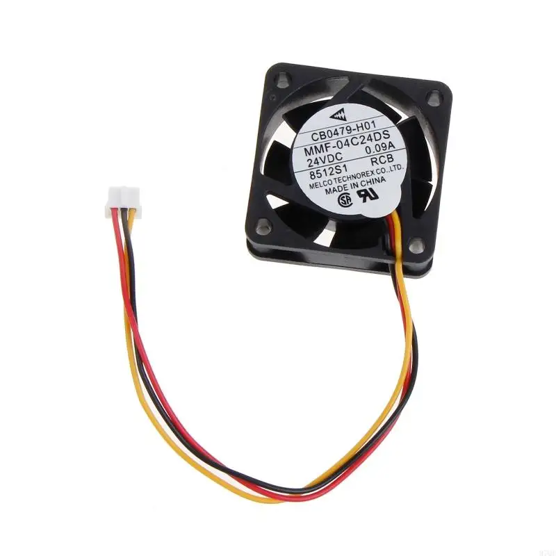 

97QE New Cooler Fan CB0479-H01 MMF-04C24DS RCB 0.09A 24V 4015 3-wire Cooling Fan