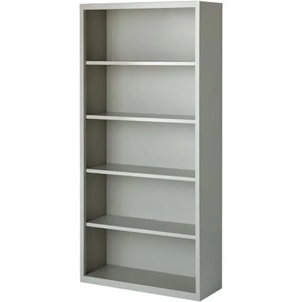 Adjustable Steel Barrister Bookcase 5 Shelves Office Room Recycled USA 72