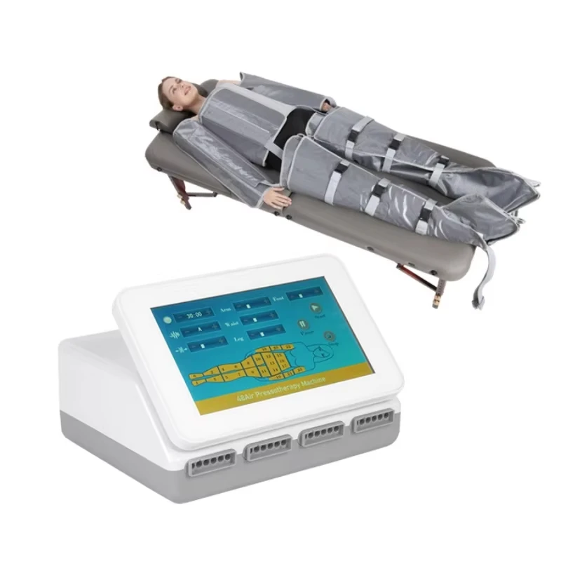 3 in 1 Lymphatic Dranaige Massager EMS Air Pressotherapy Body Slimming Suit for Spa Salon Home Use