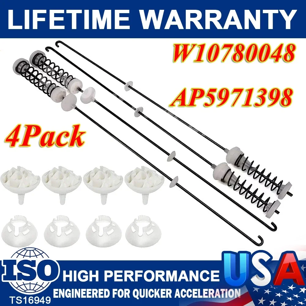 

For Maytag Suspension Rod MVWX655DW1 MVWC565FW2 MVWC565FW0 MVWC565FW1 W10780048