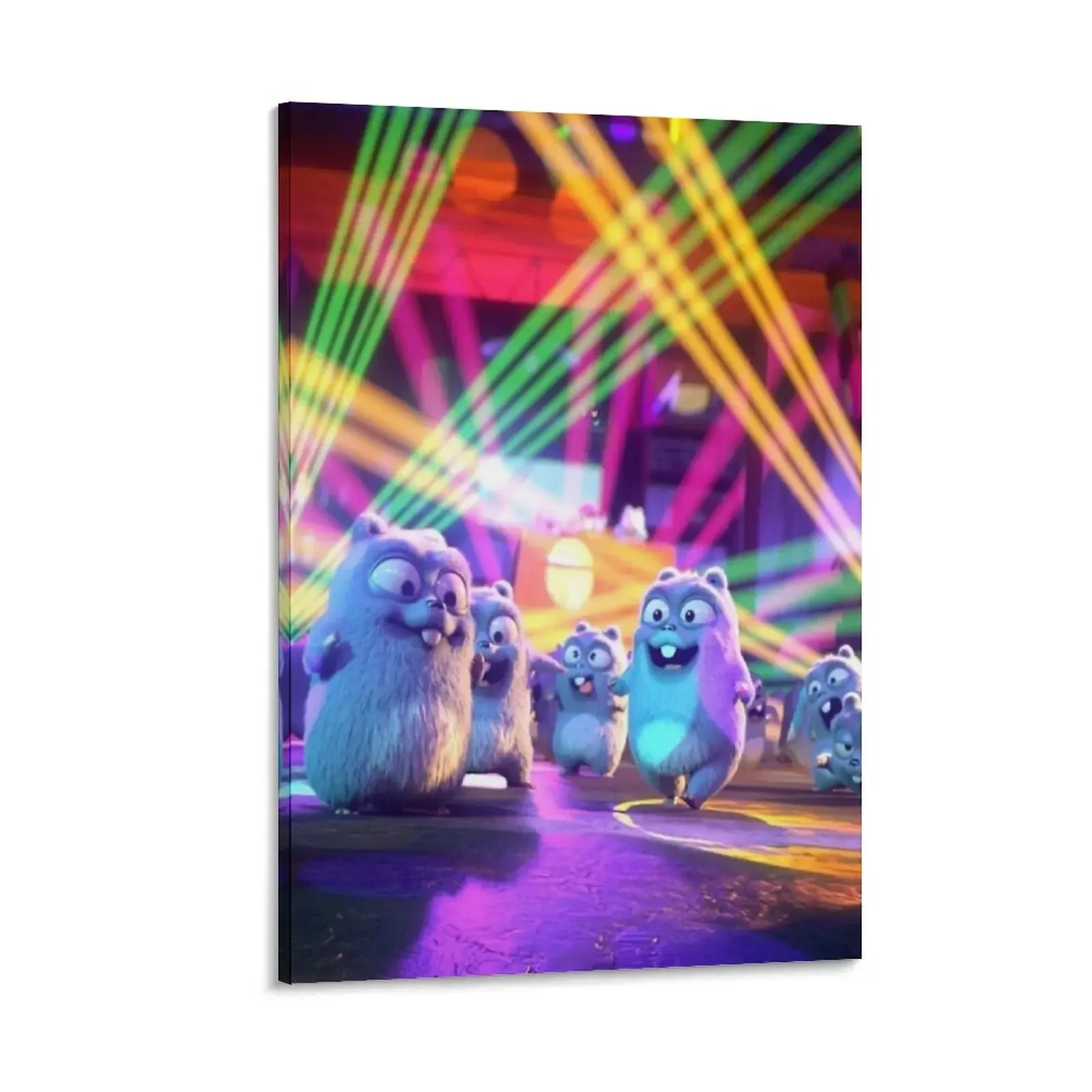 

Lemmings Party Canvas Painting poster decorative items for home poster aesthetic